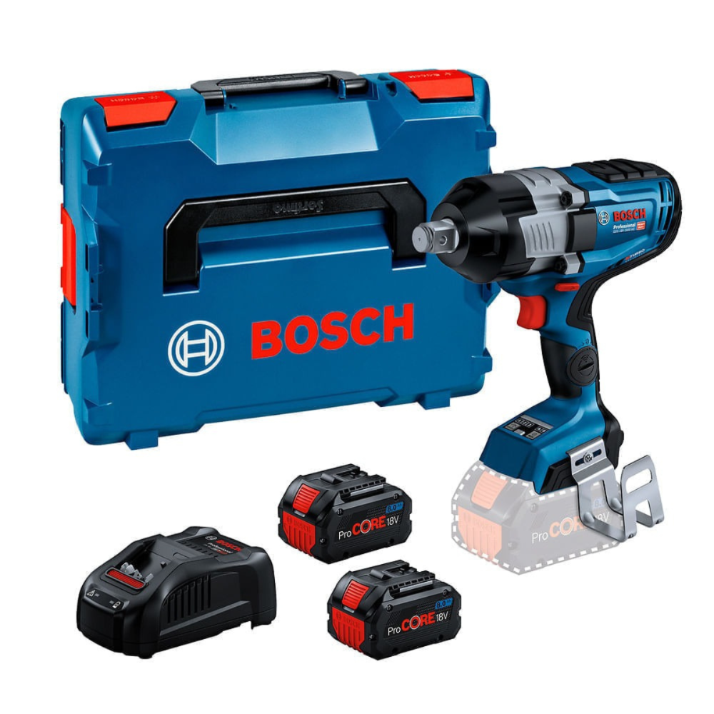 Bosch GDS 18V-1600 - Complete Portable Drill/Driver Kit